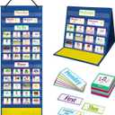 Large Visual Schedule for Toddlers Chore, Morning Bedtime Routine Chart |Autism Learning Materials Tool Wall Planner for Young Toddlers Home School Planner,Autism Learning Materials