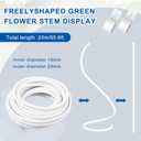 Moxweyeni White 66 ft Flexible PVC Pipe Tubing 16 mm