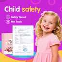 Redtwo 3mm 45000pcs Glass Seed Beads Kit, 7 Boxes 144 Colors Small Beads for Bracelets, Friendship Bracelet Kit with Charms and Letters (colored)