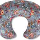 x-vesolje Nursing Pillow, Breastfeeding Pillow with Removable Cover, Ergonomic Breast Feeding Pillow, Baby Feeding Support Pillow for Mom Easier Breastfeeding- Original Size/Peony