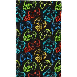 Funny Gaming Game Video Hand Towels Spring Bathroom Dish Towels, Kid Boys Teen Playroom Playing Gamer Controller Kitchen Wash Bath Towel for Bathroom Sports Hotel Gym Spa