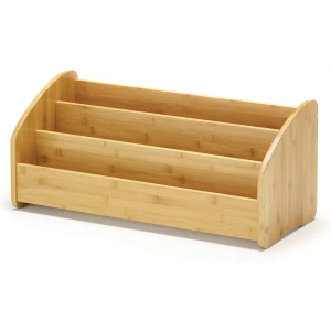 Bamboo Book Display Rack