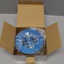 Brushed No Caulk Shower Drain, Hidrop PVC Compression Shower Floor Drain with 4-1/4" Stainless Steel Round Grid Strainer Cover, Brushed Nickel