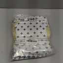 Langsprit Male Belly Bands for Dogs (Pack of 3) - High Absorbing Dog Wraps Male Washable - Reusable Male Dog Diapers (Large, Black and White)