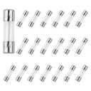 Tiooka 5×20mm 7A Fast-Blow Glass Fuse 250V 7 Amp Fuse F7AL250V 40PCS Automotive Fuses Assortment Kit Cartridge Fuse