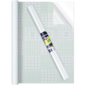 Clear Contact Paper Peel and Stick for Plastic Book Cover Protector, 17.7in x 5ft Clear Protective Film for Book Covers, Paperback and Textbooks, Waterproof and Self Adhesive Transparent Vinyl Roll