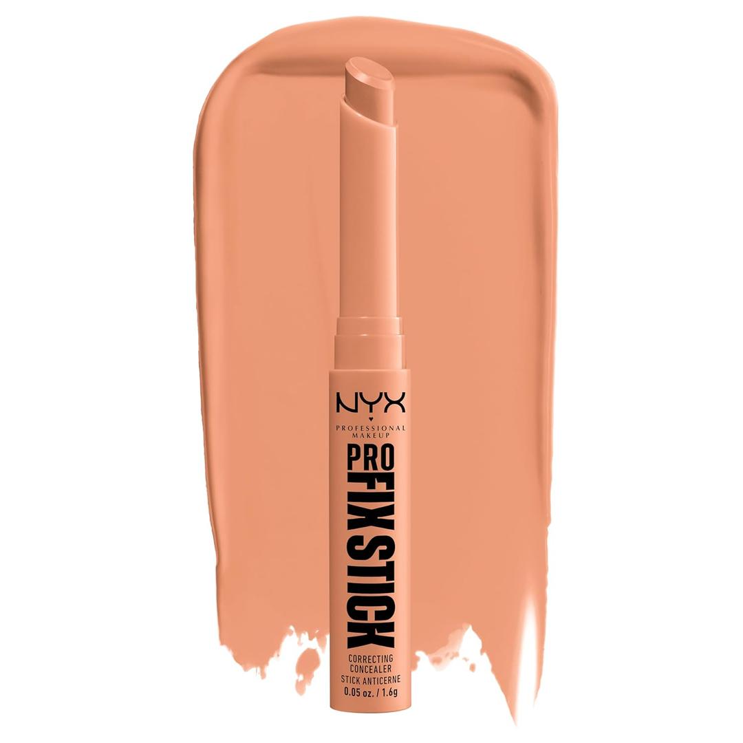 NYX PROFESSIONAL MAKEUP Pro Fix Stick Correcting Concealer, Buildable Medium Coverage Concealer Stick - Dark Peach (0.05 Ounce (Pack of 1))