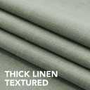 H.VERSAILTEX Linen Table Cloths Rectangle 60 x 104 Inch Premium Tablecloth Spill-Proof Waterproof Table Cover for Dining Buffet Feature Extra Soft and Thick Fabric Wrinkle Free, Sage
