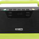 Altec Lansing StormChaser Rechargeable Emergency Radio, Portable Bluetooth Speaker with NOAA AM FM for Weather Alerts, Solar Powered Survival Speaker with Cellphone USB Charger, LED Camping Flashlight