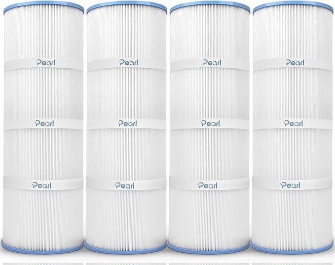 Pearl Purtration OEM-7-3-20-SF81 Pool Filter Cartridge Replacement for Hayward SwimClear C3020 C3025 C3030, CX580XRE, C580E, Pleatco PA81-PAK4, Unicel C-7483, Filbur FC-1225 FC-6425, 4 Pack