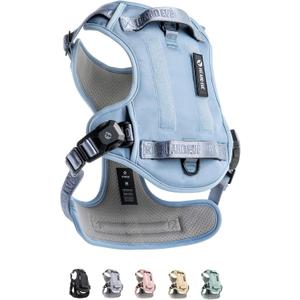 2026 New Edition, Fei & Eve MagEase Dog Harness - 3-Second Magnetic Buckles | 3-Point No-Pull Control | Heavy-Duty 900D Nylon | Dual Safety Handles | Breathable Mesh | Adjustable Fit | X-Large, Blue