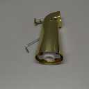 Slip on Tub Spout with Diverter, Compatible with American Standard 8888026.002 Tub Spout, Bathroom Bathtub Faucet, Fits 1/2" Copper Water Tube(5/8" Dia), 5/32" Hex Wrench (Polished Brass,1 Pack)