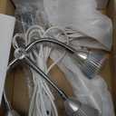 Grow Lights for Indoor Plants Full Spectrum with Detachable Tripod Stand, 10-55 Inches Height Adjustable Aluminum Alloy Indoor Plant Grow Lamp with Auto On/Off Timer Function