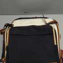 LOVEVOOK 40L Travel Backpack for Women & Men - 17.3 Inch Carry On Backpack & Personal Item Backpack for Airlines, Spacious and Durable Design, with 3 Packing Cubes (Large-40L-4Pcs, Black-beige-brown)