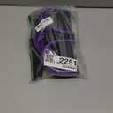 Multifunction Tension Rope, 6-Tube Elastic Yoga Pedal Puller Resistance Band, Natural Latex Tension Rope Fitness Equipment, for Abdomen/Waist/Arm/Leg Stretching Slimming Training (Purple)