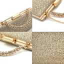 CARIEDO Women's Sparkling Clutch Purse Elegant Glitter Evening Bags Bling Evening Handbag for Dance Wedding Party Prom Bride