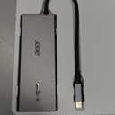 Acer USB C Docking Station Dual Monitor with 2 HDMI, 9-in-1 Laptop Docking Station with 4K@60Hz HDMI, USB A&C 3.0, SD/Micro SD, 100W PD, USB C Dock Compatible with Acer/Dell XPS/HP/Mac/Surface (15cm)