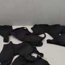 Women's Comfort Workout Sports Bra Low-Impact Activity Sleep Bras 6 Black XXL