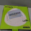 Masirs Collapsible 3-Tier Party Tray: Decorative Design Folds for Minimal Storage. an Elegant Serving Tray for Sandwiches, Cake, Sliced Cheese, and Deli Meat.