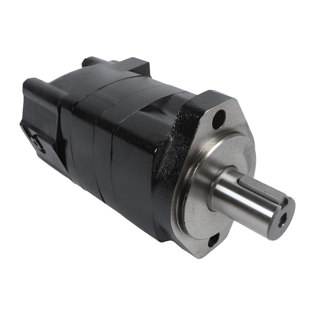 Hydraulic Motor 104-1789-006 Replacement for Eaton Char-Lynn 2000 Series, 9.59 cu in Displacement 2-Bolt SAE-A Mount, 470 RPM 2780 PSI High Torque Heavy Duty Hydraulic Motor