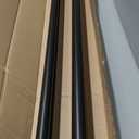 ACMEART Ceiling Curtain Track,Hidden Ceiling Track for Curtains,Room Divider Curtain Rod,Ceiling Track Set with Silent Rollers for Living Room/Bedroom/Shower Room(Customized size,Black)