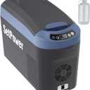 Setpower AB15 12 Volt Refrigerator,16 Quart(15L) Electric Cooler,Portable Car Refrigerator RV Fridge,12v Cooler for Camping, Travel, RV, Vehicles, MPV, SUV, Van, Blue 