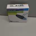 NearMoon Rain Shower Head, High Flow Stainless Steel Square Rainfall Shower, High Pressure Design, Awesome Shower Experience Even At Low Water Flow (6 Inch, Chrome Finish)