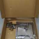 Veken 11.8" Rain Shower Head with Handheld, High Pressure Handheld Shower with Multi Spray Modes, Rainfall Combo with Metal Extension Arm, Detachable Dual Showerhead, Bathroom Decor, Chrome Silver