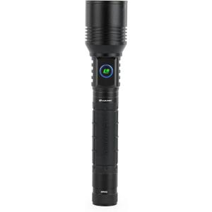 LUXPRO XP918 2500 Lumen Rechargeable Flashlight with LED Power Button - Bright LED Flashlight with USB-C Port