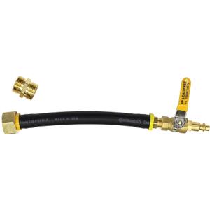 Winterize Sprinkler System, Outdoor Faucet, RV, Camper, and Travel Trailer: Air Compressor Plug To Garden Hose Faucet Blow Out Adapter (Lead-Free Brass) with Male-to-Male Fitting, 10.5" Long Winterize Sprinkler System, Outdoor Faucet, RV, Camper, and Travel Trailer: Air Compressor Plug To Garden Hose Faucet Blow Out Adapter (Lead-Free Brass) with Male-to-Male Fitting, 10.5" Long