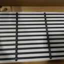 SafBbcue 19.7" Grill Grates for Char-Griller 1733 2735 Smokin' Champ Charcoal Grill Replacement Parts Chargriller 1624 1722 Replacement Parts Cast Iron Grates 3-Pack