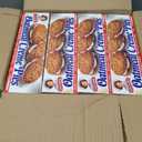 Little Debbie Oatmeal Creme Pies, 12 Individually Wrapped Sandwich Cookies, 16.2 OZ Box, BB Date: 11/10/25