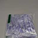 1ml Luer Lock Syringe without Needle - 1cc Plastic Syringes, Sterile, Individually Sealed, Pack of 50