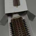 Upgraded 5-in-1 Blow Dryer Brush with Heated Comb - Volumizer Hair Dryer Brush for Wet & Dry Hair, Ideal for Thick Curly Hair, Salon Blowout, Frizz-Free Shiny Hair, Reduced Heat Damage - 70mm (White)