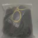 70s Mens Brown Wig+Glasses+Golden Chain+Peace Sign Necklace+Mustache+Wig Cap Long Curly Funny Synthetic Wigs for Retro Outfit Men Party Hippies Rocker Costume Cosplay Halloween6pcs Set