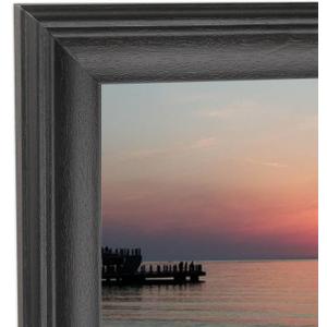 21x31 inch Picture Frame Solid Wood Black,Suitable for Panoramic Photo Frame, Posters,Painting,Group Photo,Puzzle (A23B2131)