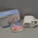 Portable Nebulizer Machine for Adults and Kids, Professional Handheld Inhaler Mist Breathing Compressor System Kit with Adjustable Cup, Adult and Kid Mask, Mouthpiece, Tubing for Home and Travel Use