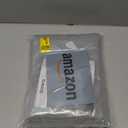 ChrisDowa Grommet Blackout Curtains for Bedroom - Thermal Insulated Room Darkening Curtains for Living Room (1 Panel Set, Light Grey, 42W x 84L)