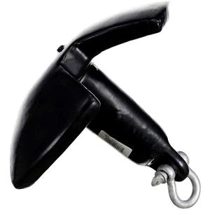 Seachoice River Anchor, Black Vinyl Coated Cast Iron, 20 Lbs.