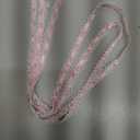 2 Yards Pink Lace Ribbon, Bow Lace for Crafts, Vintage Pink Laces, Stretch Laces Trim for Wrapping, Bouquet Packaging, DIY Crafts, Wedding Decorations, Party Decoration