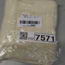 ZeeMart Macrame Style Boho Table Runner, Ivory Table Runners 72 Inches Long, Farmhouse Woven Home Decor, 12x72 Inch, Ivory