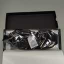 MZOO Luxury Sleep Eye Mask for Side Sleeper Men Women, Zero Eye Pressure 3D Sleeping Mask, Light Blocking Patented Design Night Blindfold, Soft Eye Shade Cover for Travel, Black