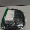 morvally Short Straight Bob Wig Heat Resistant Hair with Blunt Bangs Natural Looking Cosplay Costume Daily Wigs (14", 2# Black)