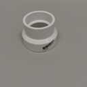 4.5" x 3.5" PVC DWV Reducer Coupling Adapter (Socket x Socket) Schedule 40 PVC DWV Slip Reducing Coupling Pipe Fittings, pvc Increaser/Reducer Coupling for Home Sewer Plumbing