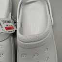 White Rubber Slipper, Size 9