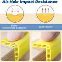 Wall Corner Edge Protector - 1x1x36 inch Baby Proofing Corner Guards, Self-Adhesive Furniture Edge Strips, for Home, Kindergarten, Office, 5 Pack White
