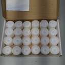 Homemory Pure White Flameless LED Tea Lights Candles, 200+Hour Battery Operated Fake Electric Votive Candles TeaLights for Christmas, DIY Mood Lighting, Party, Holiday, Funeral, Home Decor, 24-Pack
