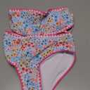 Girl Two Piece Swimsuits Adjustable Straps Bikini Sets with Chest Pad Size 9-16Y