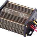 Pro Chaser DC-DC Golf Carts RVs 48V 36V Volt Voltage to 12V Step Down Voltage Reducer Regulator for Headlights Taillights Solar Panels Radios (20A 240W)