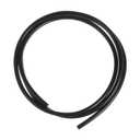 HARFINGTON PU Transmission Belt Polyurethane Round Belts 5mm Dia 3.3ft(1 Meter) Length Smooth Surface Urethane Belt for Drive Transmission, Black